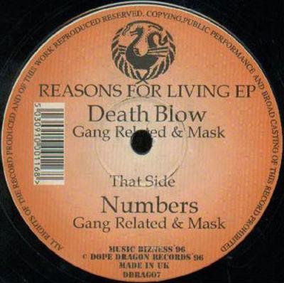 album Reasons For Living EP of Gang Related, Mask in flac quality