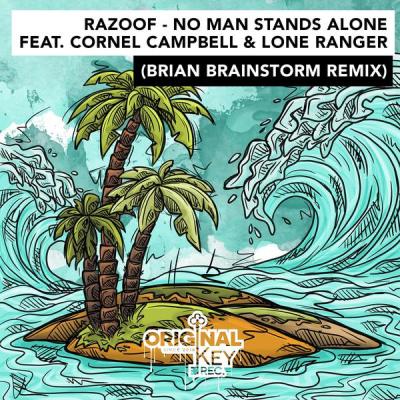 album No Man Stands Alone (Brian Brainstorm Remix) of Razoof, Cornell Campbell, Lone Ranger in flac quality